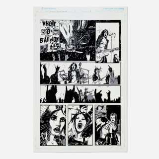 Joseph Schmalke, Cherry Blackbird #1 Story Page 6 Artist’s Proof (Scout Comics, 2021) | Landry Pop Auctions