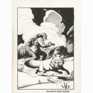 Mark Schultz | (PBS) Nature Comics #1 cover | Flesk