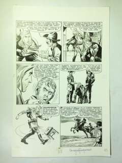 Tarquinio, Sergio | original plate Storia del West  - Pony Express | Catawiki