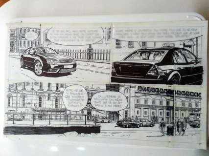 Jovanovic, Milan - original plate (p.11)  - Secrets  - â€œLe serpent sous la glaceâ€ vol. 3