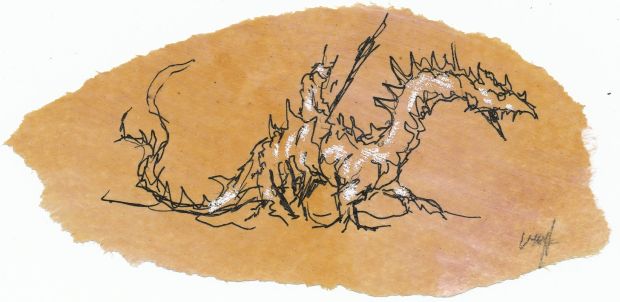 Wayt Smith | Smith - Dragon Rider Prelim | ComicArtFans Classifieds