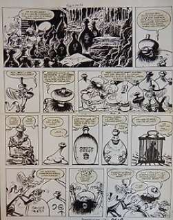 Brugman, Gideon | Originele pagina (p.21)  - Ambrosius  - De Gefleste Geesten + Luxe album & Ex-libris  - hc met linnen rug  - (1969/2017) | Catawiki