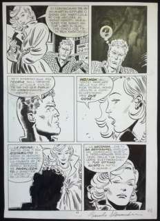 Alessandrini, Giancarlo | original plate Martin Mystère no. 1, "Gli Uomini in Nero" (1982) | Catawiki