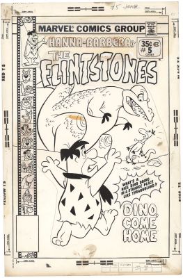 Pete Alvarado | Flintstones #5 Cover | Nostalgic Investments