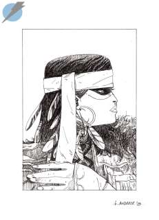 Filipe Andrade - *Sketches/Drawings* Issue Kushala