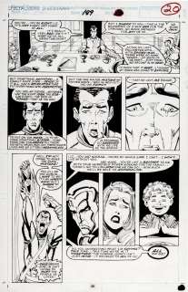 Sal Buscema - Spectacular Spider-Man #189 P 20 (Historic 30Th Anniversary Green Goblin Issue! the Goblin Kidnaps Liz Allen, Little Normie, & Molten Man!) 1992