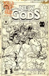 Paris Cullins P. Craig Russell - New Gods #1 Cover (Dc, 1989)