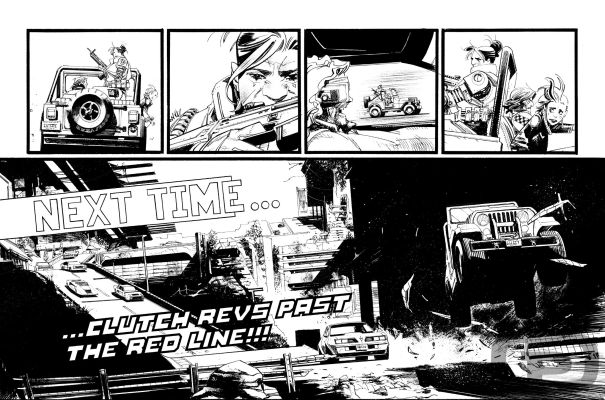 Sean Murphy | The Last Driver, Volume 2, Page 22 - Original Artwork by Sean Murphy | Pulp’s Art
