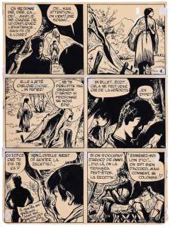 Jijé | Jerry Spring, planche n°33 à l’encre de Chine… | AZ auction