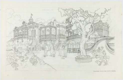 Jennifer Yuan - Disneyland Haunted Mansion and Pirates of the Caribbean Art (Disney, c. 1980s) Absolutely - | Heritage