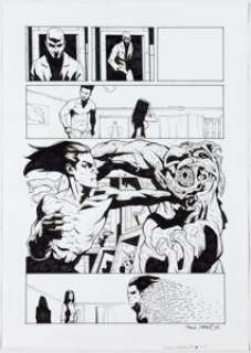 Paul Davidson X-Men: Legacy #10 Page 10  Original Art (Marvel, 2013)....