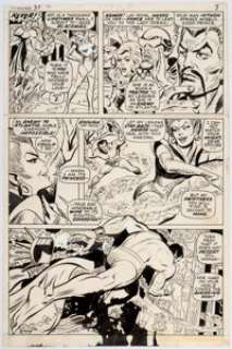Ross Andru and Mike Esposito Sub-Mariner #37 Panel Page 3 Original Art (Marvel, 1977). | Heritage