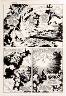 John Buscema and Frank Giacoia Sub-Mariner #3 Page 17 Original Art Panel Page (Marvel, 1968). Triton and Namor - | Heritage