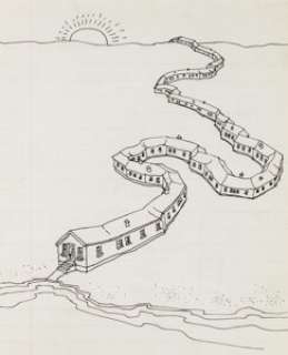 Robert Crumb - Early Sketchbook Illustration Original Art (undated). An early sketchbook piece by R. Crumb, it - | Heritage