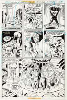 Pablo Marcos and Bob Smith Secret Society of Super-Villains #2 Story Page 14 Original Art (DC, 1976). So the - | Heritage