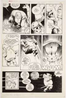 Charles Vess Marvel Fanfare #34 Story Page 17 Original Art (Marvel, 1987).... | Heritage