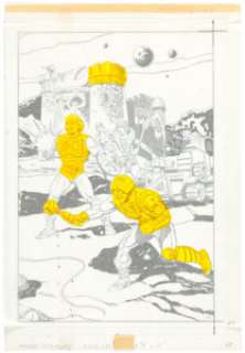 Masters of the Universe Sticker Fun Book Production Materials (Golden Books, 1983)... (Total: 25 Items) | Heritage