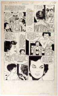 Alex Toth and Mike Peppe Intimate Love #21 Story Page 3 Original Art (Pines, 1950)....