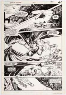 Denys Cowan and Alfredo Alcala Batman Annual #10 Story Page 35 Original Art (DC Comics, 1986).... | Heritage