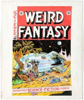 Cyril Jordan Weird Fantasy #20 Cover Recreation Original Art (c. 2000s).... | Heritage