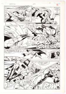 Norm Breyfogle and Steve Mitchell Detective Comics #602 Story Page 12 Original Art (DC, 1989).... | Heritage