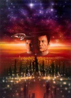 Keith Birdsong Shadows on the Sun Star Trek Paperback Novel Cover Painting Original Art (Pocket Books, 1993).... | Heritage