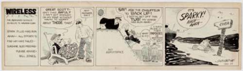 Billy DeBeck Barney Google Daily Comic Strip Original Art dated 12-23-31 (King Features Syndicate, 1931).... | Heritage