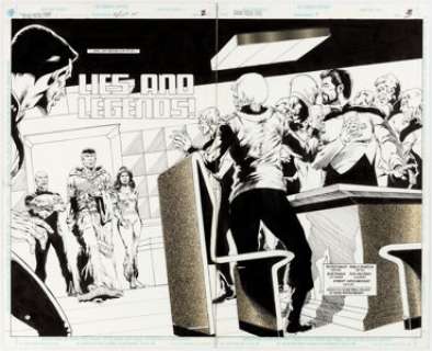 Pablo Marcos Star Trek - The Modala Imperative #2 Complete Story Original Art (DC, 1991).... (Total: 24 Original Art) | Heritage