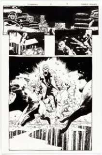  - Charlie Adlard Shadowman #6 Complete Story Original Art Group of 21 (Acclaim/Valiant, 1997).... (Total: 21 Original Art)