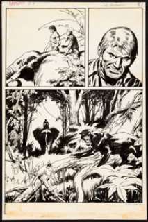 John Buscema Tarzan #1 Story Page 14 Original Art (Marvel, 1977).... | Heritage