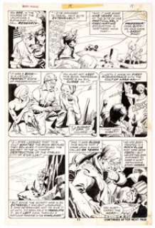 Larry Hama and Dick Giordano Marvel Premiere #19 (Iron Fist) Story Page 7 Original Art (Marvel, 1974).... | Heritage
