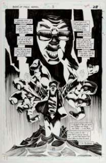 Kelley Jones The Books of Magic Annual #3 Splash Page 28 Original Art (DC, 1999).... | Heritage