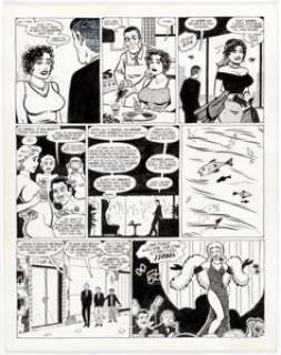 Gilbert Hernandez Love and Rockets #37 Story Page 5 Original Art (Fantagraphics, 1992).... | Heritage