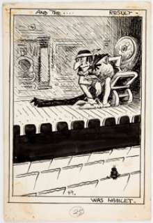 George Herriman archy does his part Interior Illustration Original Art (Doubleday, 1935).... | Heritage