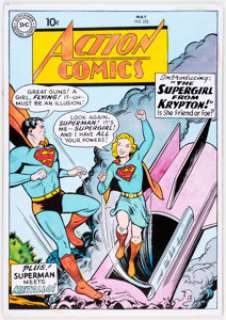 Al Plastino Action Comics #252 "Superman & Supergirl" Cover Re-Creation Original Art (c. 1990s). ... | Heritage