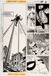 Al Milgrom and Jim Mooney The Spectacular Spider-Man #77 Story Page 6 Original Art (Marvel Comics, 1983).... | Heritage