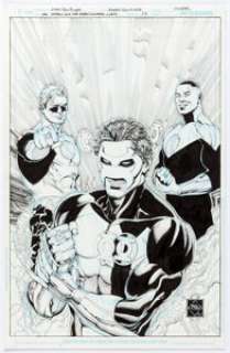 Ethan Van Sciver Hal Jordan and The Green Lantern Corps #17 Cover A Original Art (DC Comics, 2017).... | Heritage