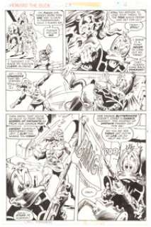 Val Mayerik Howard the Duck #23 Page 6 Original Art (Marvel Comics, 1978).... | Heritage