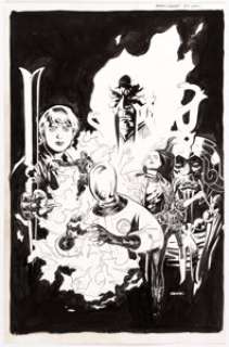 Ryan Sook B.P.R.D. Hell On Earth #118 Variant Cover Original Art (Dark Horse, 2014).... | Heritage