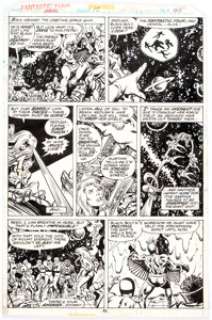 Keith Pollard and Bob Wiacek Fantastic Four Annual #12 Page 45 Original Art (Marvel Comics, 1977).... | Heritage