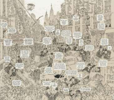 Paul Coker Jr. (attributed) MAD Double Splash Page Original Art (EC, 1970s).... | Heritage