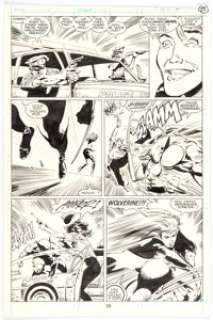 Marc Silvestri and Dan Green The Uncanny X-Men #232 Story Page 21 Original Art (Marvel, 1988).... | Heritage
