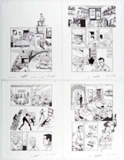 Andy MacDonald and Tony Moore NYC Mech Complete 6-Page Story Original Art (Image Comics, c. 2004)... (Total: 6 Original Art)