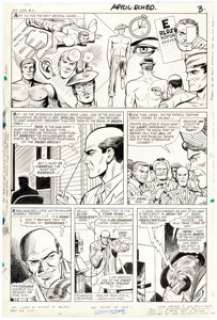 Dick Ayers and John Tartaglione Sgt. Fury and His Howling Commandos #32 Story Page 3 Original Art (Marvel, 1966).... | Heritage
