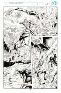 Paul Smith, Al Rio, and others X-Men Unlimited #6 Story Page 18 Original Art (Marvel, 1994). Jean Grey, Cyclops, -