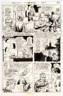 Curt Swan and Murphy Anderson Action Comics #406 Story Page 5 Original Art (DC, 1971). The ghost haunting the - | Heritage