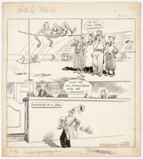 Gaar Williams Wotta Life! Wotta Life! Daily Comic Strip Original Art Group of 4 (Chicago Tribune Syndicate, - | Heritage