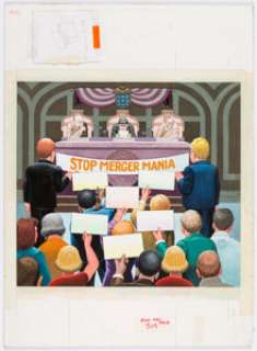 Al Jaffee MAD #355 Inside Back Cover Fold-In Illustration Original Art (EC Publ., 1996). Jaffee launched MAD’s - | Heritage