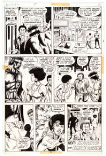 George Tuska and Billy Graham Hero for Hire #5 Story Page 31 Original Art (Marvel, 1973).... | Heritage