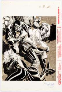 Karl Waller Shadowrun "Tir Tairngire" original art (FASA, 1993)....